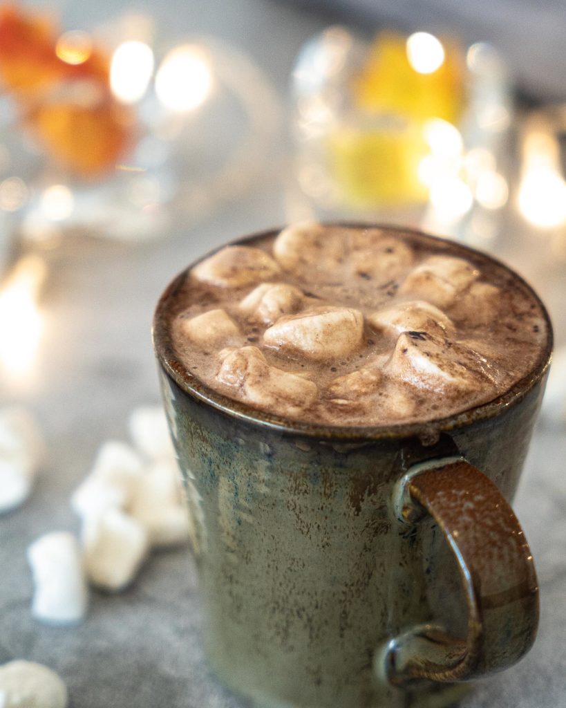 Hot Chocolate with Chaeban Ice Cream